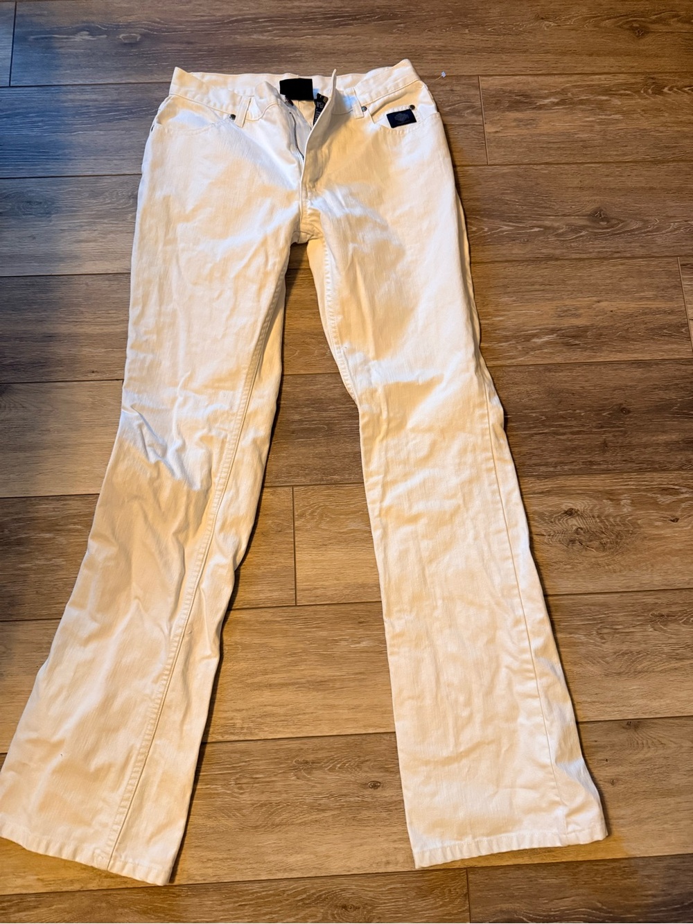 Harley-Davidson Women's White Bootcut Jeans